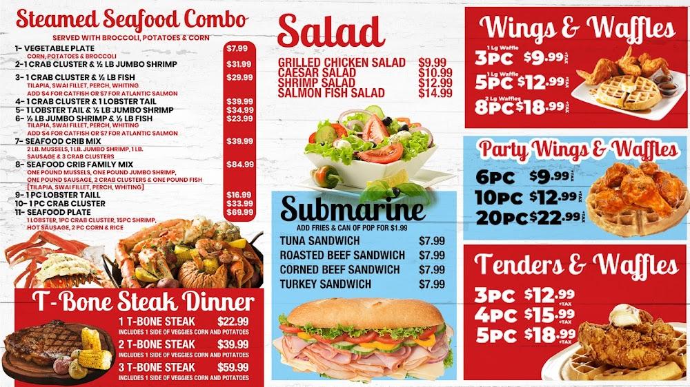 Seafood Fish & Chicken Crib Menu image 4